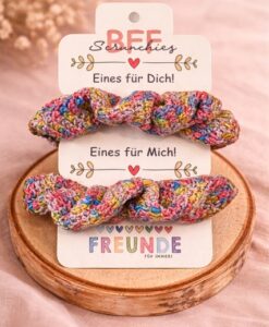 BFF Scrunchies – Freundschaft zum Tragen