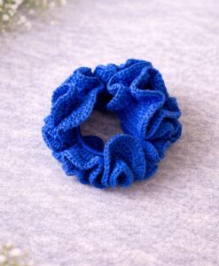 Doppelt gehäkeltes Scrunchie